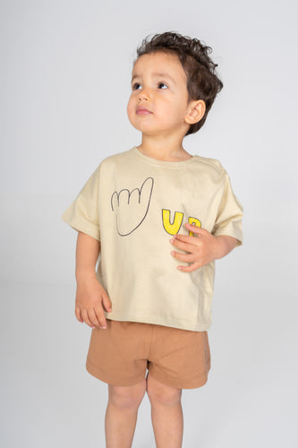 Loose fit T-shirt Up -Baby