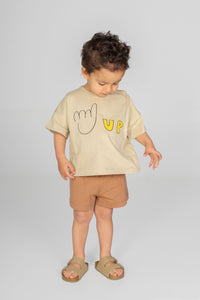Loose fit T-shirt Up -Baby